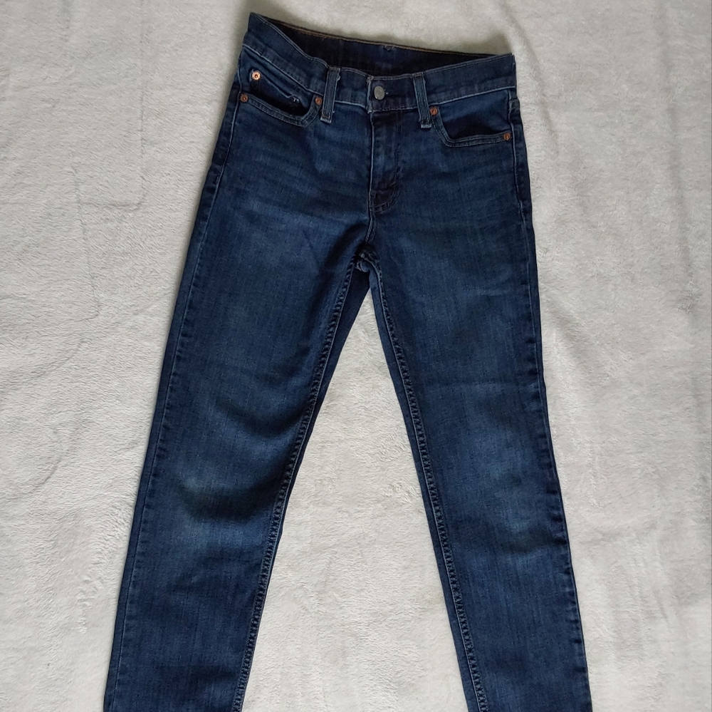 Levi's Straight Leg Womens Denim Jeans - Classic Blue
